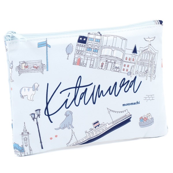 ポーチ(アイスブルー)