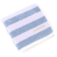 タオルハンカチ(ラベンダー／ブルー)