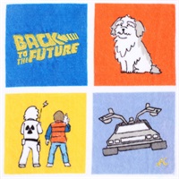 【バック・トゥ・ザ・フューチャー｜Kitamura】タオルハンカチ