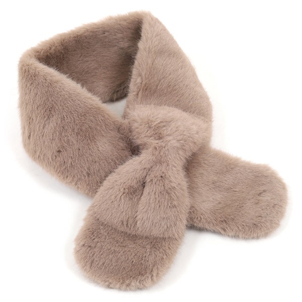 フェイクファーティペット(ベージュ)