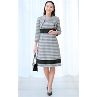 バスケットドビーボレロ付きワンピース