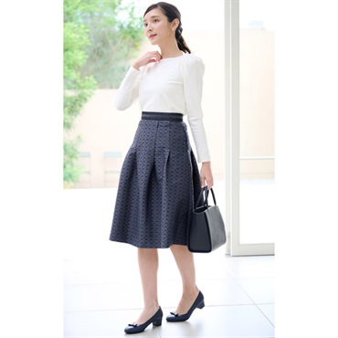 オリジナルジャガードタックスカート