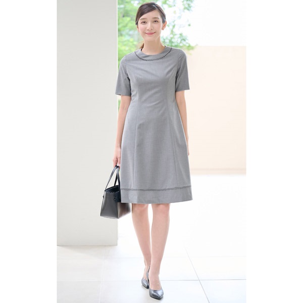 キタムラ　ニットワンピース　グレー　Mサイズ バッグモチーフニットワンピース｜キタムラオンラインショップ