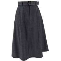 ライトデニムストレッチスカート