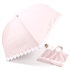 日傘（折りたたみ）(ピンク／ホワイト)