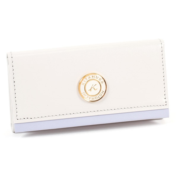 キーケース(ライトグレー／ラベンダー)