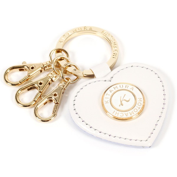 キーホルダー(ライトグレー／ラベンダー)