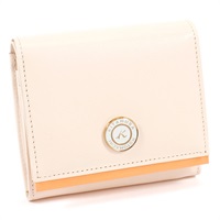 二折財布(サーモン／オレンジ)