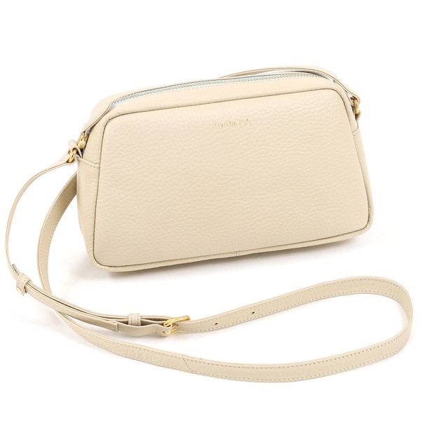 ショルダーバッグ(ベージュ／アイスブルー)