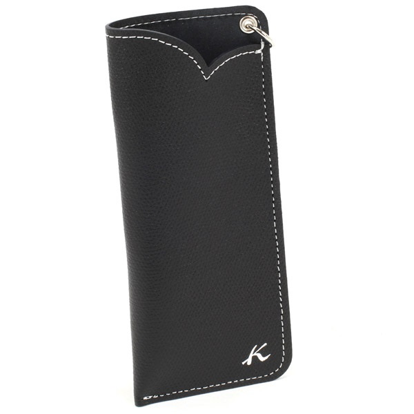 メガネケース(ブラック（カタオシ）)