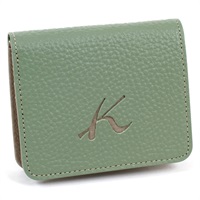 未使用 キタムラ ☆ レザー 二折財布 小銭室有 財布 ダークグリーン 二折財布｜キタムラオンラインショップ