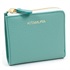 二折財布(グリーン／アイスブルー)