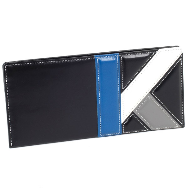 長財布（札入れ）(ダークブルー／コンビ)