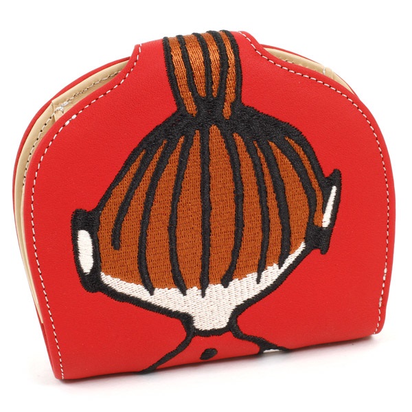 【MOOMIN×Kitamura】二折財布(レッド【入荷予定日：11月22日】)