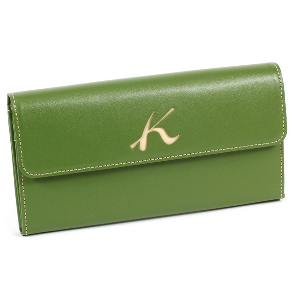 長財布(オリーブ／ベージュ)