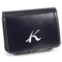 二折財布(ダークブルー／ホワイト)