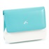二折財布(ターコイズ／ホワイト)