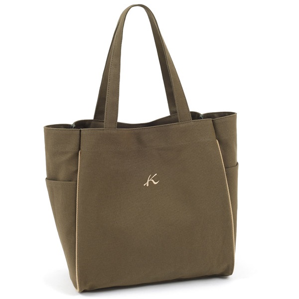 キタムラの　セミショルダーカゴバッグ　チョコ キタムラの セミショルダーカゴバッグ チョコ セミショルダー