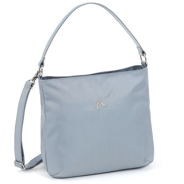 【WEB限定】２ｗａｙセミショルダーバッグ(ブルーグレー)