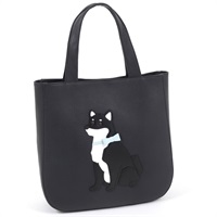 セミショルダーバッグ（柴犬）(ダークブルー／ブラック【入荷予定日：1月25日】)