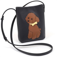 ショルダーバッグ（トイプードル）(ダークブルー／ブラウン【入荷予定日：1月25日】)