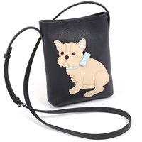 ショルダーバッグ（フレンチブル）(ダークブルー／ベージュ)