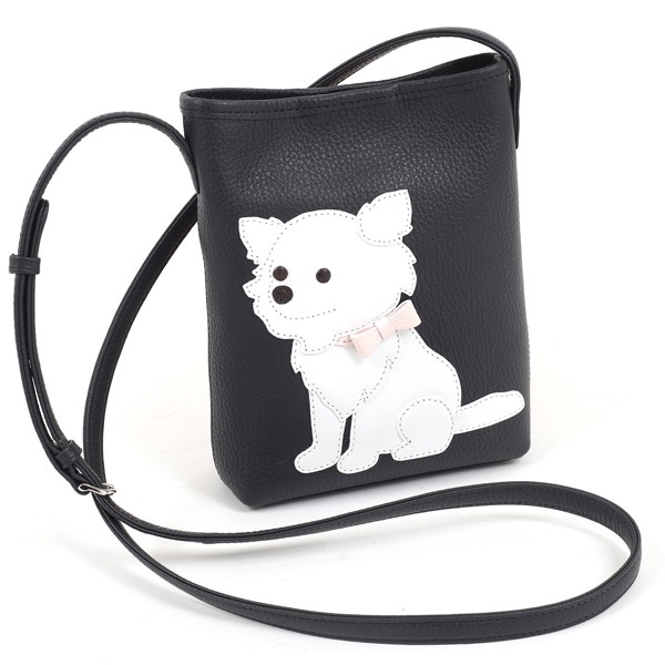 ショルダーバッグ（チワワ）(ダークブルー／ホワイト【入荷予定日：1月25日】)