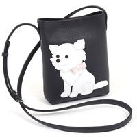 ショルダーバッグ（チワワ）(ダークブルー／ホワイト【入荷予定日：1月25日】)