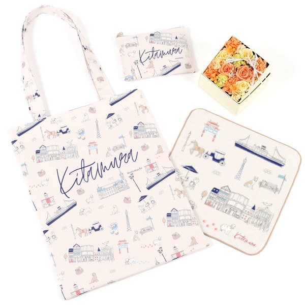 フラワーギフトセット(ベージュ)