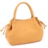 ハンドバッグ(キャメル／ベージュステッチ)