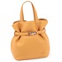 ハンドバッグ(キャメル／ベージュステッチ)