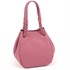 ハンドバッグ(ピンク／ホワイトステッチ)