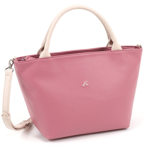 ２ｗａｙハンドバッグ(ピンク／ピンク)