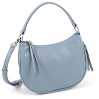 ２ｗａｙハンドバッグ(ブルーグレー／グレー)