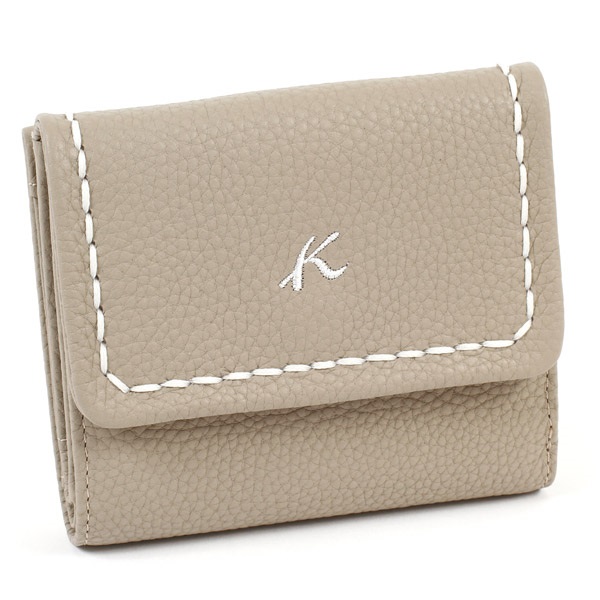 二折財布(サンドベージュ【入荷予定日：4月30日】)