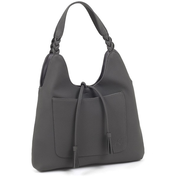 セミショルダーバッグ(グレー)