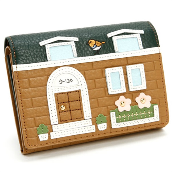 二折財布(オーク／ダークグリーン)