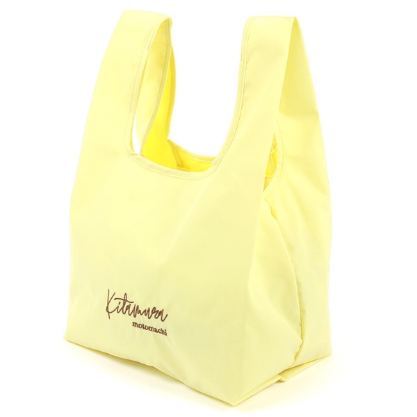 【新品未使用】フルラ　トートバッグ ナイロン  エコバッグ　黄色　水玉 ❤︎新品・未使用❤︎ フルラ ナイロン トートバッグ イエロー