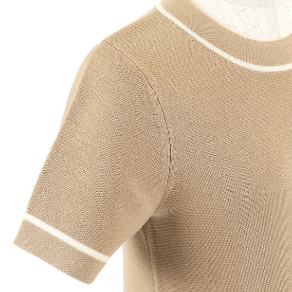 BURBERRY ベージュ 長袖ニットワンピース サイズ38 BURBERRY ベージュ 長袖ニットワンピース サイズ38 【公式通販】