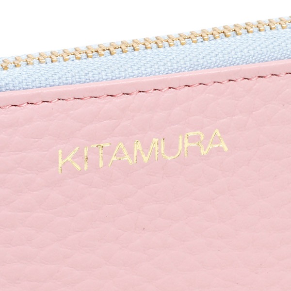 ★未使用品★ Kitamura ピンク 二つ折り長財布 長財布｜キタムラオンラインショップ